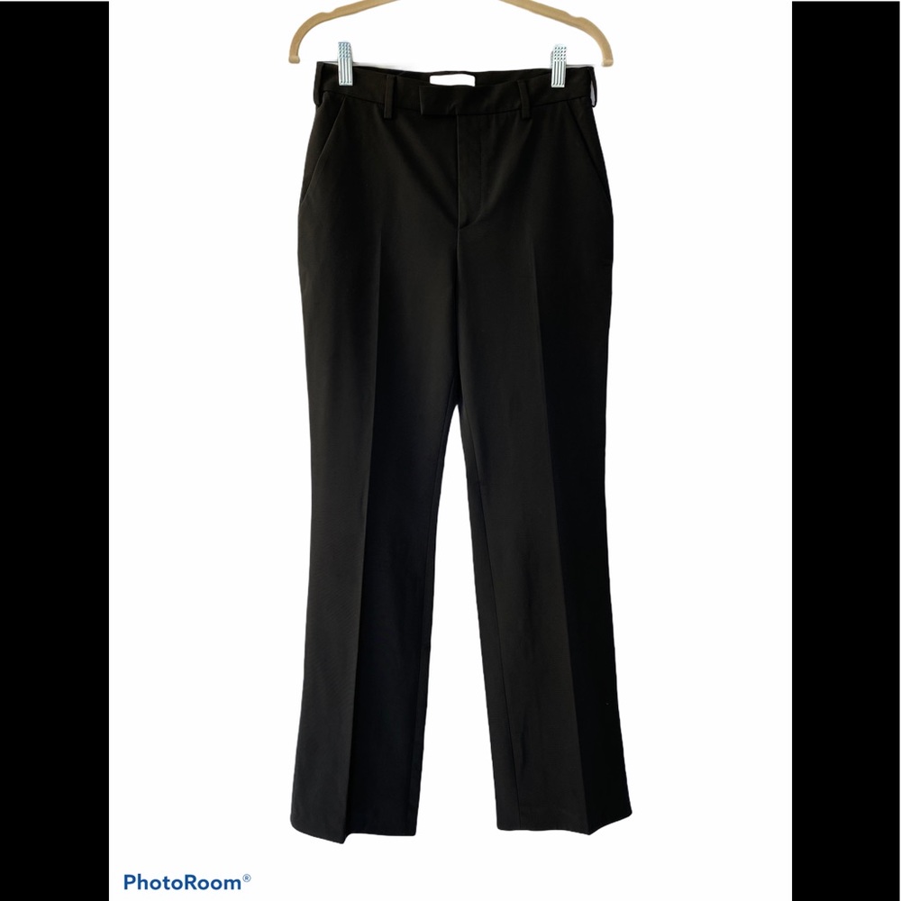 Prada Nylon Flat front pants straight leg Size 40